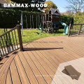 Outdoor Mixed Colour Resort WPC Decking Wood Composite Co-Extrusion Resort WPC Flooring Plank